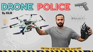 Drone Police Project with surveillance and Pistol | how to make drone police by @XiLiRTechnologies