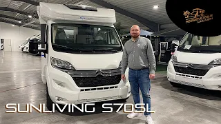 SunLiving S70SL Modell 2022*Roomtour*Ein Wohnmobil mit einer Länge von 6,99m für 4 Personen*