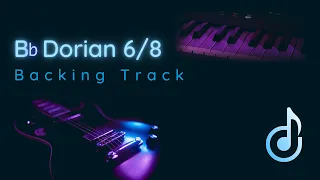 Smooth Dorian backing track in 6/8