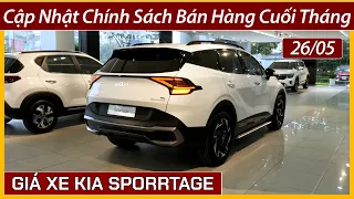 Giá xe Kia Sportage cuối tháng 05. Cập nhật khuyến mại, lăn bánh và trả góp các phiên bản .