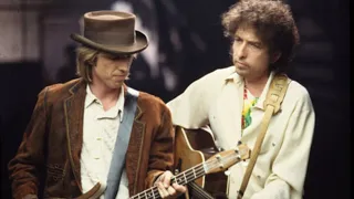 Bob Dylan w Tom Petty - Across The Borderline - live @ Farm Aid 1986