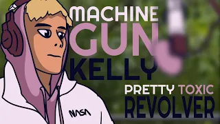 Machine Gun Kelly - Pretty Toxic Revolver (Animated Lyrics)