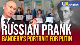 Russia's surreal online prank trend: Why they are congratulating Putin with Bandera portraits?