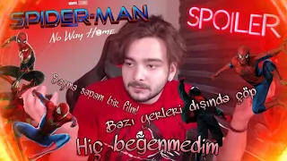 Spider-Man: No Way Home - Spoilerlı Yorumlarım (Güzel sahneleri olan kötü bir film)