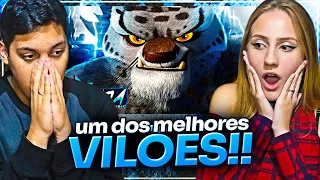 REACT EM CASAL - O Verdadeiro Guerreiro | Tai Lung (Kung Fu Panda) | Ninja