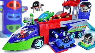 PJ Masks PJ Seeker carrier! Defeat the alien octopus! | DuDuPopTOY