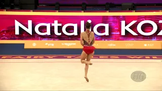 KOZIOL Natalia (POL) - 2019 Rhythmic Worlds, Baku (AZE) - Qualifications Ball