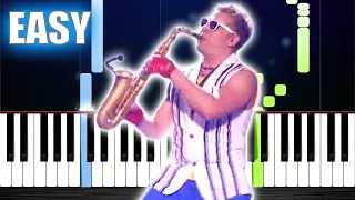 Epic Sax Guy - EASY Piano Tutorial by PlutaX