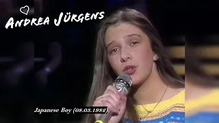 Andrea Jürgens - Japanese Boy (08.03.1982) ZDF Hitparade