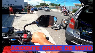 L#001 -   Acidente de Moto Feio - Dedos Decepados - 15 jan 2022