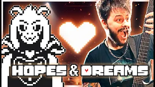 Hopes and Dreams - UNDERTALE Metal Cover | FamilyJules