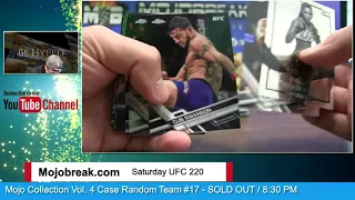 1/20 - 2017 Topps Chrome UFC 6 Box Half Case Break Random Division #2
