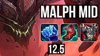 MALPH vs MUNDO (MID) | 2/1/5, 300+ games | NA Diamond | 12.5