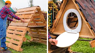 Простые проекты из деревянных поддонов, которые вы можете попробовать дома