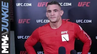 UFC on FOX 29: Dustin Poirier full media scrum