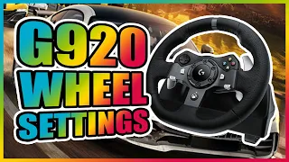 PROJECT CARS 3 - Logitech G920 Best Wheel Settings - Realistic Feel