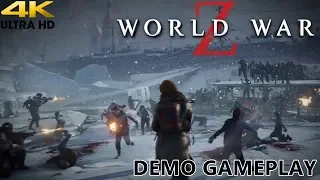[WORLD WAR Z]-[E3 2018 Gameplay Demo]-[4k]