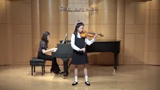 형지빈 :T. A. Vitali Chaconne in G minor, Universal Harmony Concours 2nd place. 20240518 Jibin Hyung