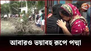 পদ্মার বুকে বিলীন স্বপ্ন | Padma Erosion | Padma River | Channel 24