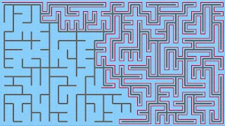 Random Nontrivial Hamiltonian Cycle Generator on 2D Grid in Python 3