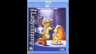 Opening to Lady and the Tramp 2012 Blu-Ray [Diamond Edition]