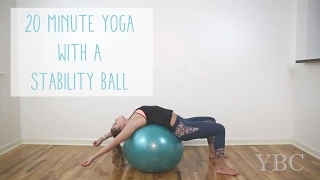 20 Minute Yoga with a Stability Ball