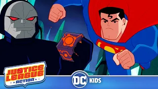 Justice League Action | Darkseid Meets the Justice League! | @dckids