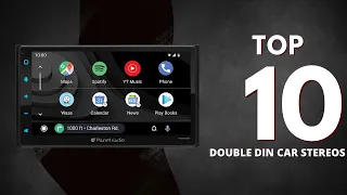 2024's BEST DOUBLE DIN CAR STEREO RECEIVERS [TOP 10 Double-DIN Radio Head Units!]