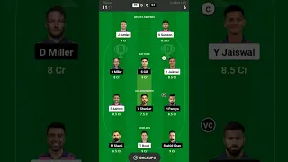 RR vs GT Dream11 Prediction | Dream 11 Team of Today Match | RR vs GT Dream11 Team | IPL 2023