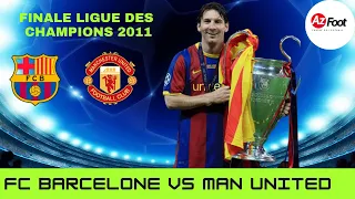 FC Barcelone  vs  Man United Finale Ligue des Champions 2011