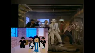 Michael Jackson and roblox Edit 😎Smooth Criminal🕴