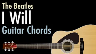 I will - The Beatles / Guitar Chords