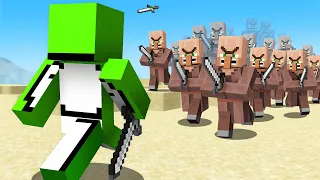 Dream's Speedrunner VS 100 Hunters - Minecraft Animation Movie