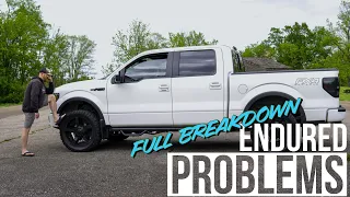 Problems I've ENCOUNTERED after 6 years with my 2013 F150!