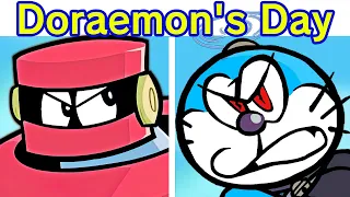 Friday Night Funkin' VS Doraemon | Doraemon's Long Day (ドラえもんの長い一日) (FNF MOD/Hard/Cartoon)