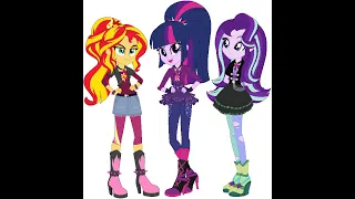 2022 Speedpaint 21: The Sparklings (Alternate Dazzlings)