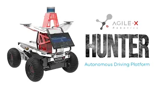 AgileX HUNTER: Research and Industrial UGV Mobile Robot