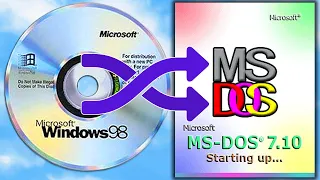 Turn Win98 into Pure MS-DOS! (Secret Method)