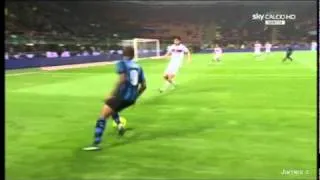 Inter Bologna 4-1 2010/11 servizio Sky qualita' ottima