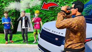 ОТЕЦ И СЫН В GTA 5 - ПАПА СПАЛИЛ СЫНА С СИГАРЕТОЙ ⚡ ГАРВИН