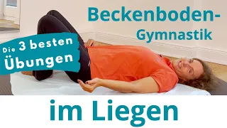 Beckenbodengymnastik: Die 3 besten Übungen in Rückenlage (Frau und Mann)