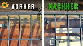 Terrassendach Reinigung: So wird dein Glasdach richtig sauber!