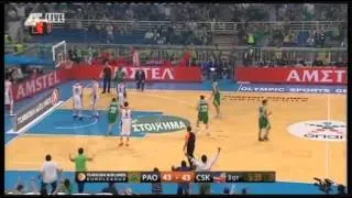 Panathinaikos Cska Moscow 73 72 Panathinaikos Highlights