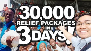 WE GAVE OUT 30,000 RELIEF PACKAGES IN 3 DAYS | True Hope part 2 of 2 | Eye 'N See Vlogumentary #6