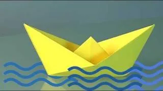 How to Make a Paper Boat, origami