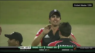 Pakistan vs England 2nd ODI 2012 at Abu Dhabi Highlights