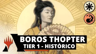 🏆 88% WIN-RATE → BOROS THOPTER no HISTÓRICO! (Magic Arena)