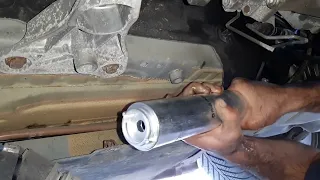 How to change Fuel filter on BMW  1 - 3 SERIES (E81 E82 E87 E88 E90 E92) ?