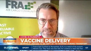 Vaccine delivery: Biontech Jab to be kept at -70 degrees during transport