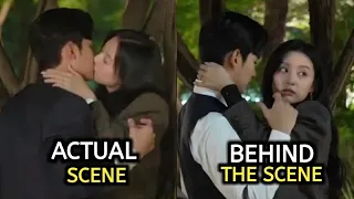 Kim Soo hyun and Kim ji won kiss scene BTS | Queen of tears behind the scene episode 3-4